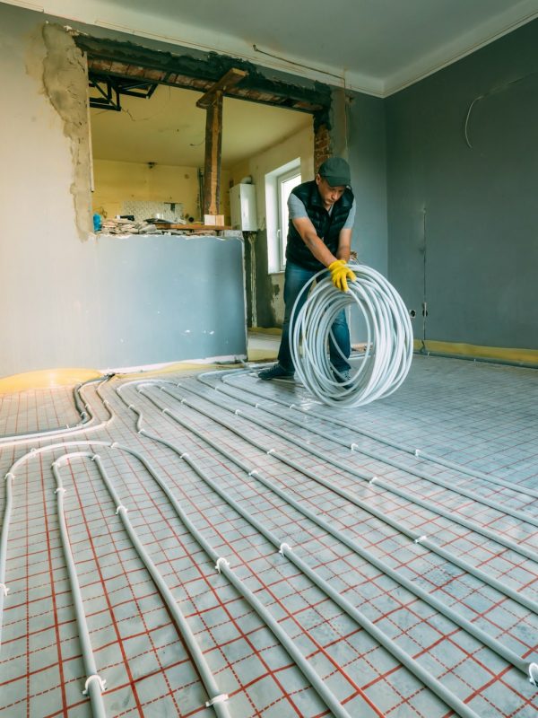 Pipefitter installing system of heating